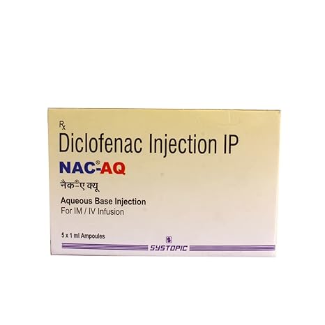 NAC AQ - Vial of 1 Injection