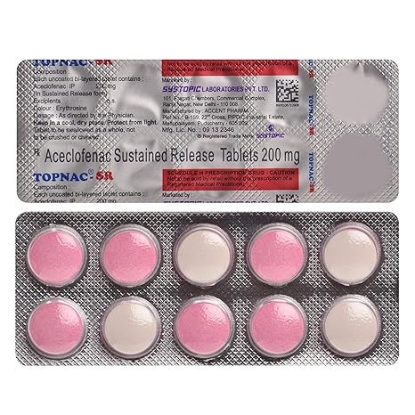 Topnac SR - Strip of 10 Tablets
