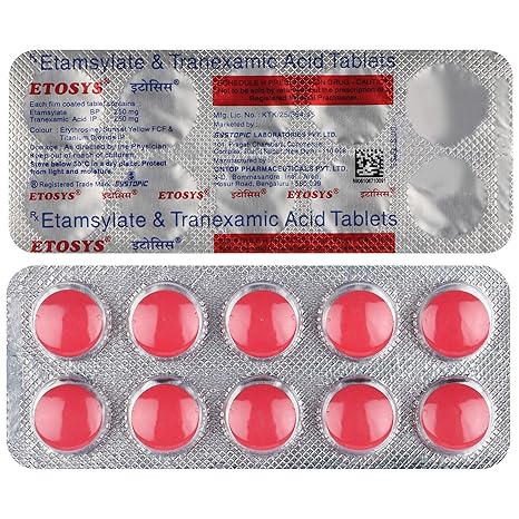 Etosys - Strip of 10 Tablets